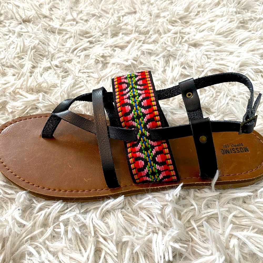 Strappy Multicolored Sandals